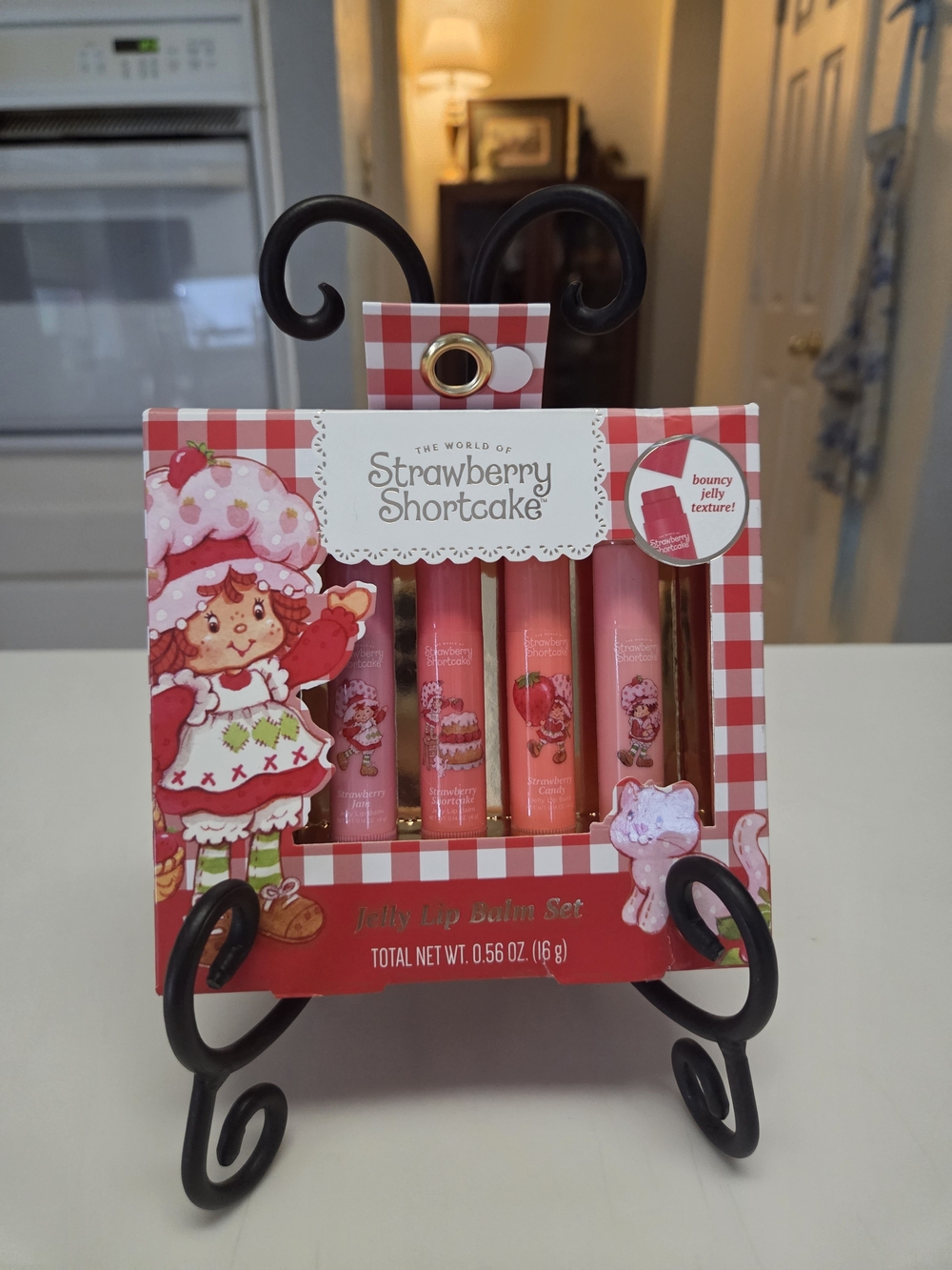 Strawberry Shortcake 4 Piece Jelly Balm Set NEW 4 Different Scents NIB